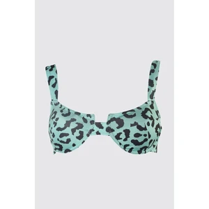 bikiny vrchní díl Trendyol Leopard Print