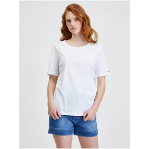 White Women's T-Shirt Tommy Hilfiger - Women