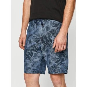 Lee Kraťasy Drawstring Short Washed Blue - Pánské