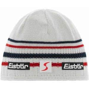 Eisbär Bax SP Beanie White/Red/Dark Grey UNI Bonnet de Ski