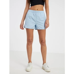 Light blue womens shorts Noisy May Astrid - Women