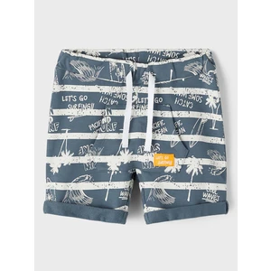 Grey Boys Patterned Shorts name it Frank - Boys