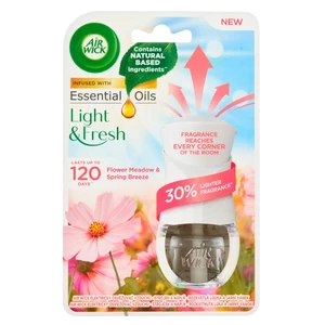 Air Wick Light & Fresh Flower Meadow & Spring Breeze elektrický osvěžovač vzduchu s náplní 19 ml