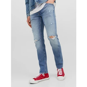 Light Blue Mens Slim Fit Jeans Jack & Jones Glenn - Men