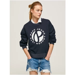 Dark blue Womens Sweatshirt Pepe Jeans - Women