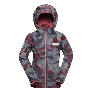 Kids softshell jacket ALPINE PRO MEROMO meavewood variant PA