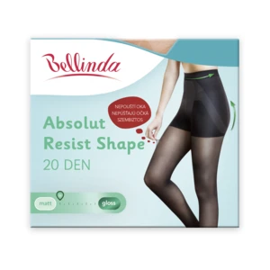 Bellinda Tights ABSOLUT RESIST SHAPE 20 DEN - Forming tights, in addition, do not let go of the eye - black