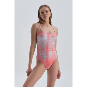 Dagi Coral Thin Straps U-Neck Swimwear