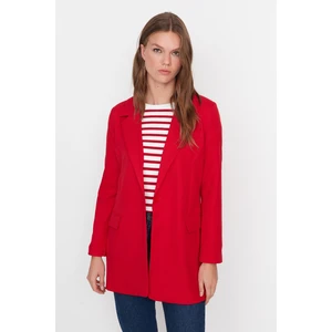 Trendyol Jacket - Red - Regular fit