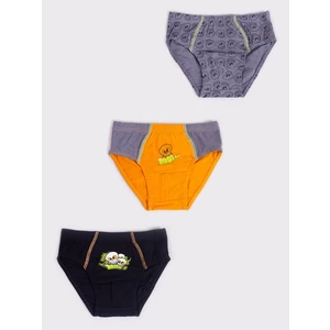 Yoclub Kids's 3Pack Boys' Briefs BMC-0034C-AA20-001