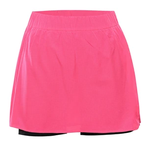 Women's quick-drying skirt ALPINE PRO LOOWA neon knockout pink