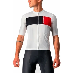 Castelli Prologo 7 Jersey Ivory/Light Black-Red M