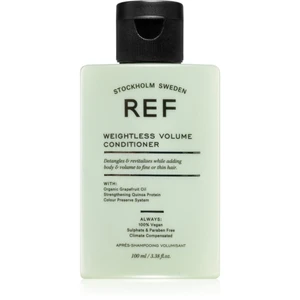 REF Weightless Volume Conditioner kondicionér pre jemné vlasy bez objemu pre objem od korienkov 100 ml