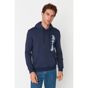 Trendyol Sweatshirt - Navy blue - Regular fit