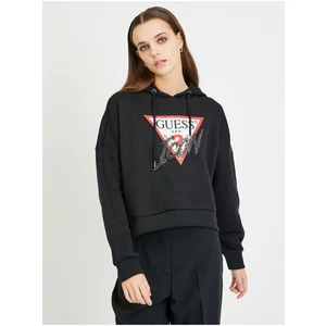 Black Women's Oversize Hoodie Guess - Women