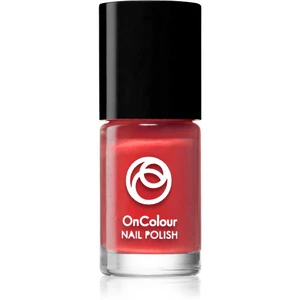 Oriflame OnColour lak na nechty odtieň Papaya Coral 5 ml