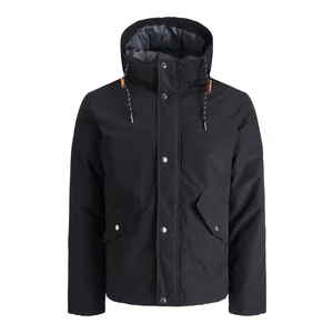 Jack&Jones Pánská bunda JJSAKA 12211942 Black L