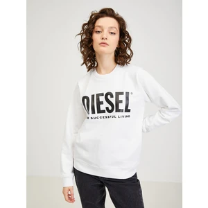 White Womens Sweatshirt Diesel - Women