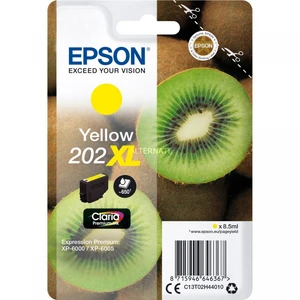 Epson 202XL T02H44010 žlutá (yellow) originální cartridge