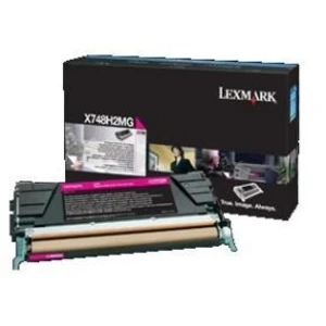 Lexmark X748H3MG purpurová (magenta) originálny toner