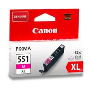 Canon CLI-551XLM purpurová (magenta) originální cartridge