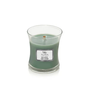 WoodWick Vonná sviečka váza malá Sage & Myrrha 85 g