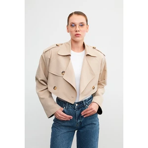 VATKALI Oversize short trench coat