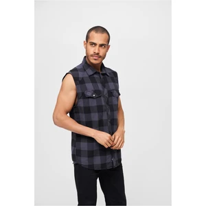 Sleeveless shirt black/grey