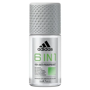 Adidas Cool & Dry 6 in 1 antiperspirant roll-on pro muže 50 ml