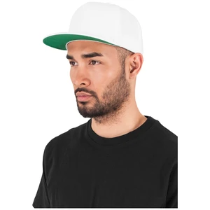 Klasický 5panelový Snapback bílý