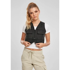 Women's Short Tactical Vest Black