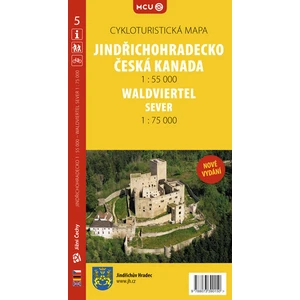 Jindřichohradecko - cykloturistická mapa č.5/1:55 000 [Mapy, Atlasy]