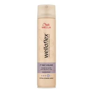 Wella Wellaflex 2nd Day Volume lak na vlasy so silnou fixáciou pre objem 75 ml