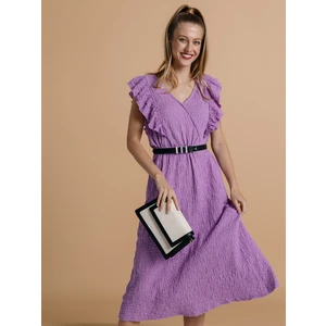 Purple Wrap Midišat Pieces Tamia - Women