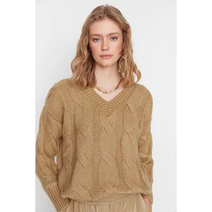 Sweter damski Trendyol V Neck