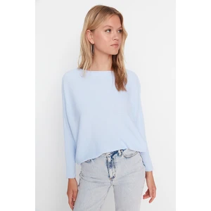 Trendyol Sweater - Blue - Regular fit