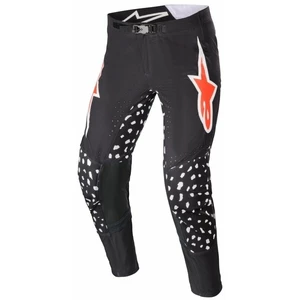 Alpinestars Supertech North Pants Black/Neon Red 32 Motocross pantaloni