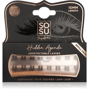 SOSU by Suzanne Jackson Hidden Agenda Undetectable Lashes trsové nalepovacie mihalnice bez uzlíka 10 mm