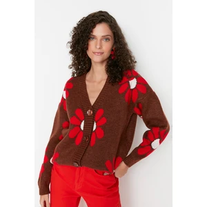 Trendyol Cardigan - Brown - Regular fit