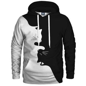 Aloha From Deer Unisex's Yinyang Cats Hoodie H-K AFD995