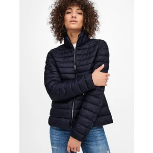 Dark Blue Quilted Jacket ONLY Madeline - Women