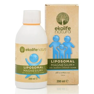 Ekolife Natura Liposomal Magnézium + (Lipozomálny horčík) 200 ml