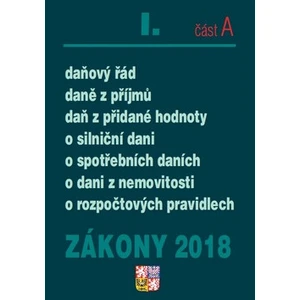 Zákony 2018 I. část A