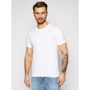 Jack&Jones Tričko Organic Basic 12156101 Biela Slim Fit