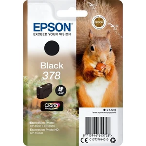 Epson T37814010 černá (black) originální cartridge