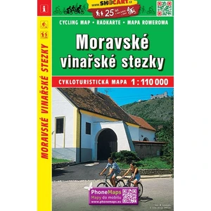 Moravské vinařské stezky / cyklomapa SHOCart