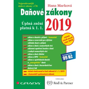 Daňové zákony 2019, Marková Hana