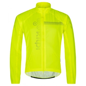 Kilpi RAINAR-M YELLOW men's cycling waterproof jacket