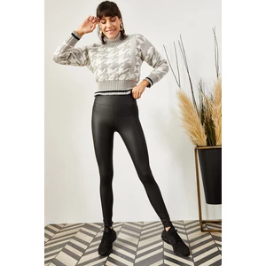 Olalook Leggings - Schwarz - Normal Waist