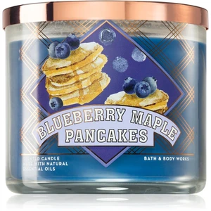 Bath & Body Works Blueberry Maple Pancakes vonná sviečka II. 411 g